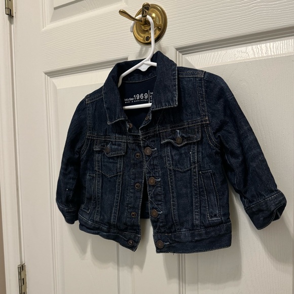 Baby Gap Blue Jean Jacket size 12-18 month - Picture 6 of 6